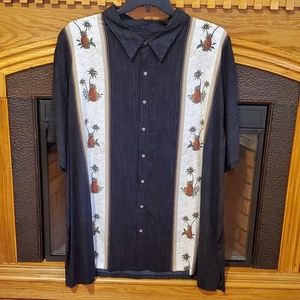 NWT BATIK BAY HAWAIIAN SHIRT 4XB